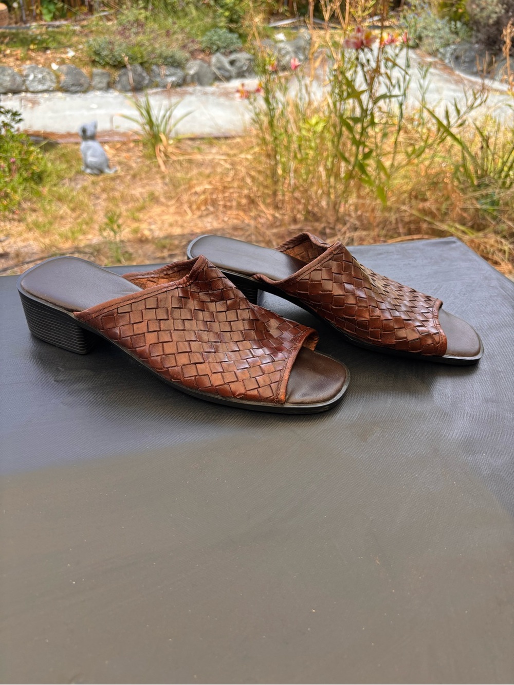 Montego Bay Club Leather Sandals Size 9